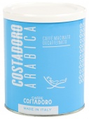 Кофе в зернах Costadoro Decaffeinato ж/б ЗЕРНО 250 г.   со сбалансированным вкусом  производства Италия