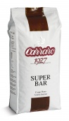 Кофе в зернах Carraro Super Bar Gran Crema 1 кг     производства Италия для приготовления в гейзерной кофеварке