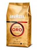 Кофе в зернах Lavazza Qualita Oro (Лавацца Оро) 1 кг     производства Италия для приготовления в гейзерной кофеварке