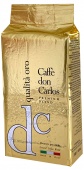Кофе молотый  Carraro Don Carlos  Qualita Oro  250 г,  вакуум     производства Италия  для дома