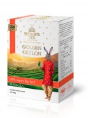 Бюджетный Чай черный листовой STEUARTS Black Tea Golden Ceylon  OPA SUPER BIG LEAF 100 г для дома