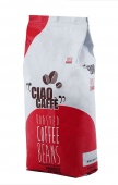 Кофе в зернах Ciao Caffe Rosso Classic 1 кг     производства Италия для приготовления в гейзерной кофеварке