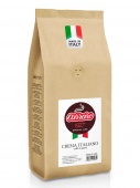 Кофе в зернах Caffe Carraro Crema Italiano 1 кг     производства Италия для приготовления в гейзерной кофеварке