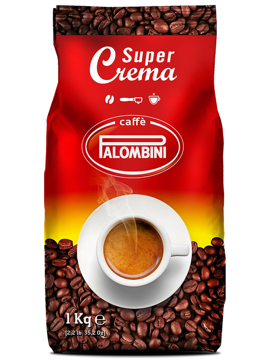 Кофе в зернах Palombini Super Crema (Паломбини Супер Крема) 1 кг