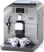 Автоматическая кофемашина Gaggia Brera silver  с ручным капучинатором.