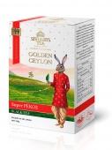 Бюджетный Чай черный листовой STEUARTS Black Tea Golden Ceylon SUPER PEKOE 250 г для дома