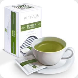 Чай в пакетиках Althaus Sencha Senpai (Альтхаус Сенча Сенпай) 20 пакетиков