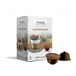 Кофе в капсулах системы Dolce Gusto Must Cappucino (Капучино) 16 шт.   с мягким вкусом    для дома