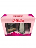 Популярный Подарочный набор "8 марта" Гейзерная кофеварка Italco Torino 4 порции и кофе молотый Carraro Ethiopia  250 г