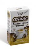 Кофемашина бесплатно  Кофе молотый Carraro Aroma&Gusto (Карраро Арома густо интенсо) 250 г      для приготовления в турке