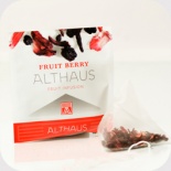 Премиальный Чай в пирамидках Althaus Fruit Berry (Фрут Берри) 15 шт по 2,75 г