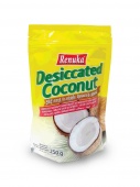 Натуральная кокосовая стружка с повышенным содержанием жиров Renuka Desiсcated Coconut, 250 гр.