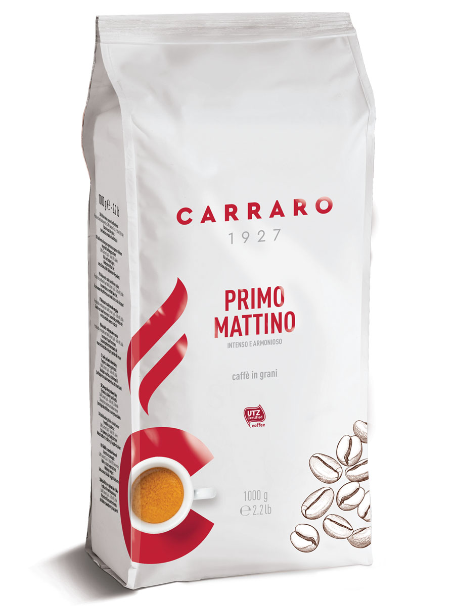 Кофе в зернах Carraro Primo Mattino (Карраро Примо Маттино) 1 кг